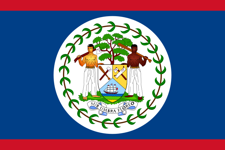 Fichier:Flag of Belize.svg