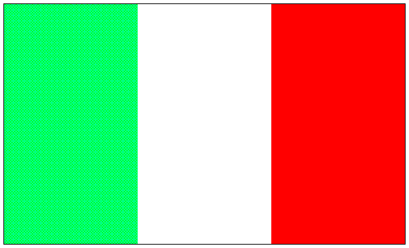 drapeau de l'Italie