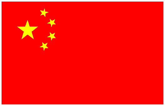 drapeau de la Chine