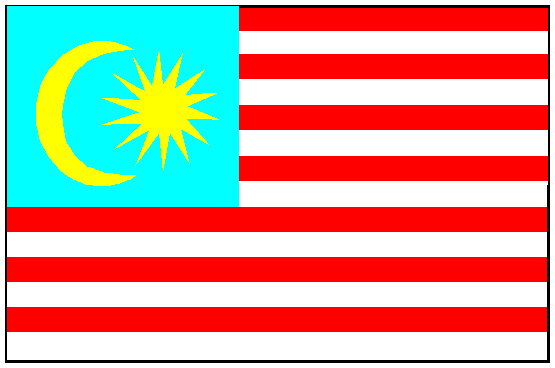 drapeau de la Malaisie