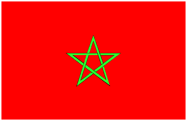 drapeau du Maroc